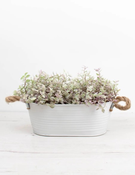 barreño-zinc-ovalado-decoración-jardín