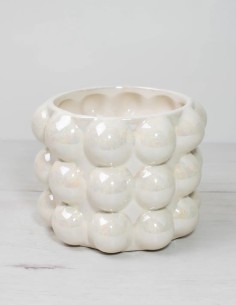 cubremacetas-bubbly-blanco-textura-perlada-online