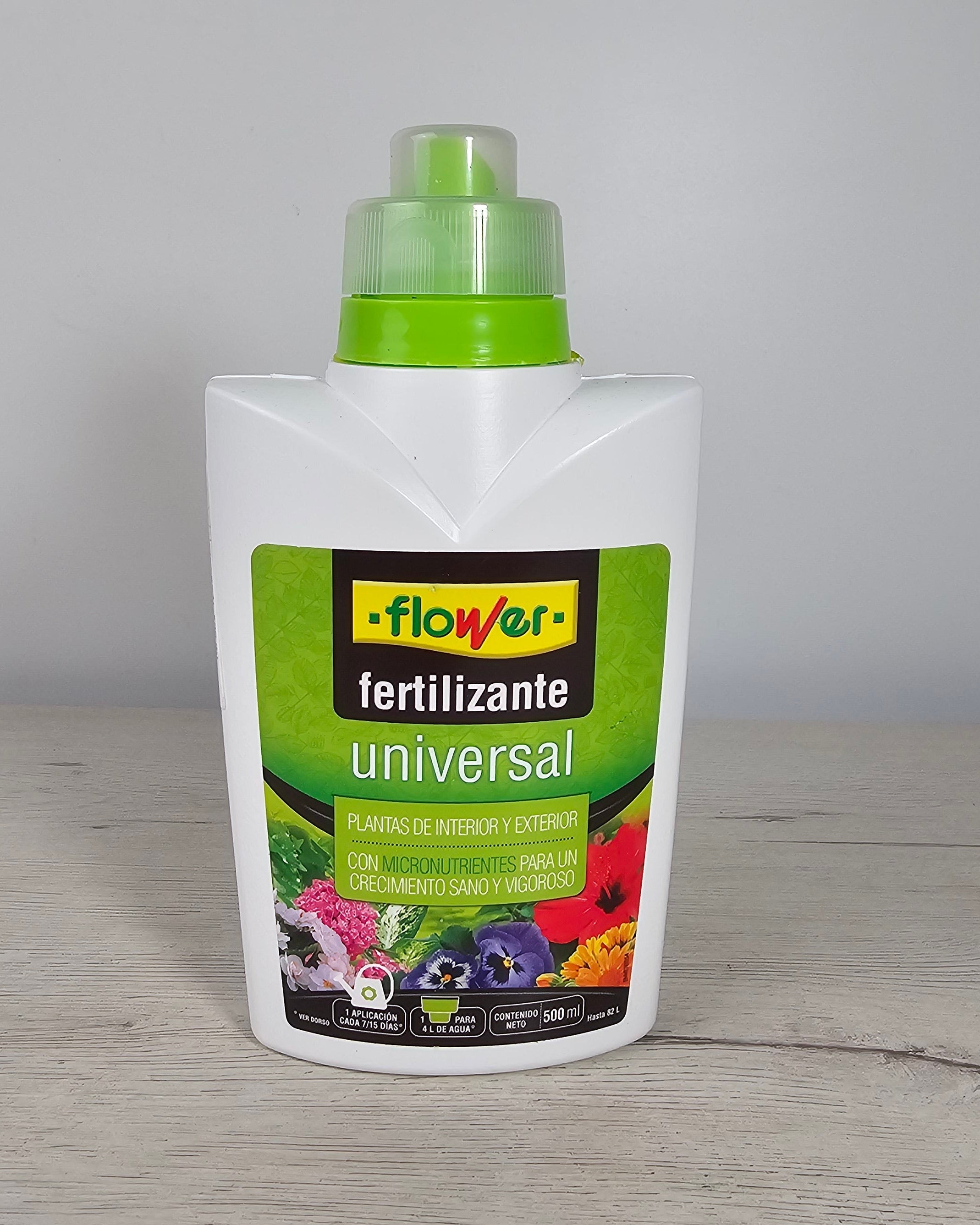 Abono universal líquido 500 ml para plantas de interior y exterior