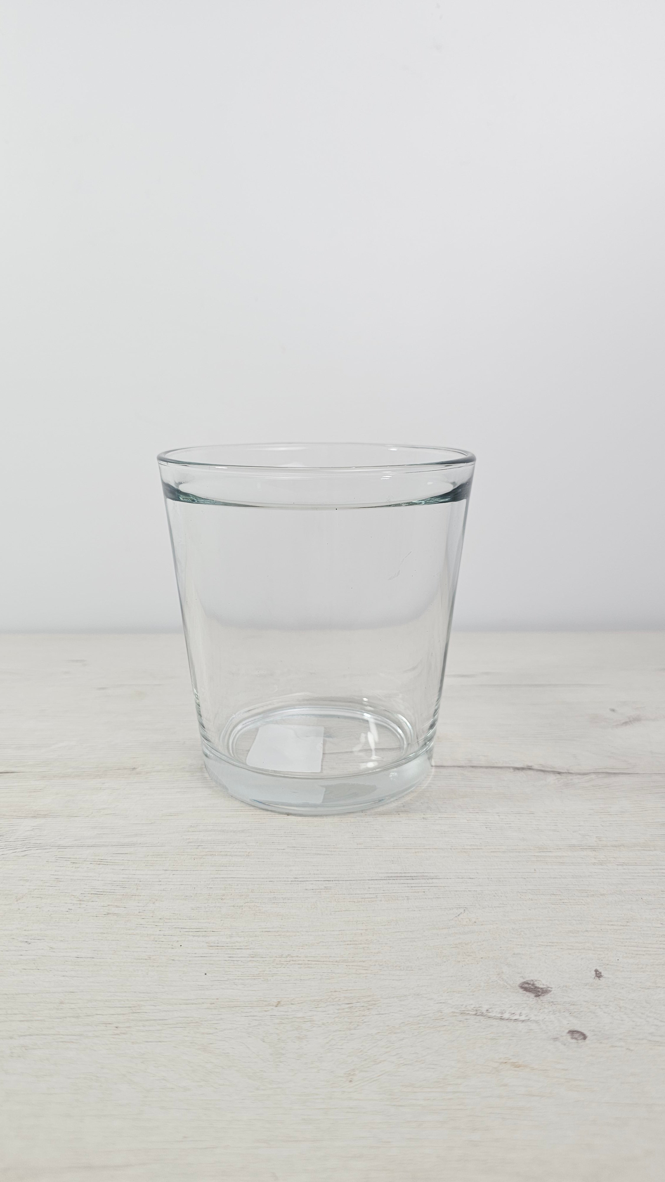 Cubremacetas de cristal transparente para orquídea en interior