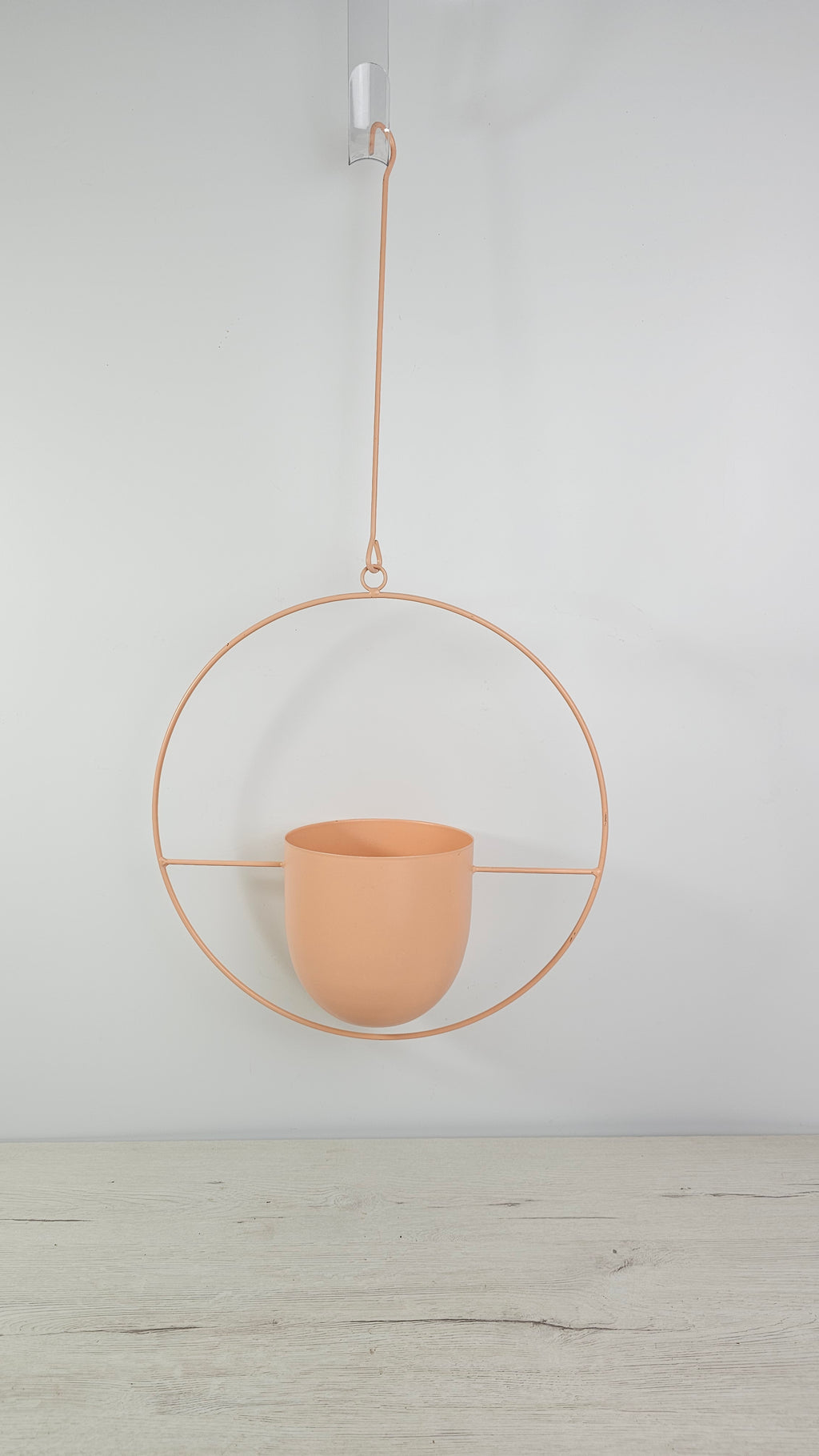 Maceta colgante con aro ideal para plantas colgantes