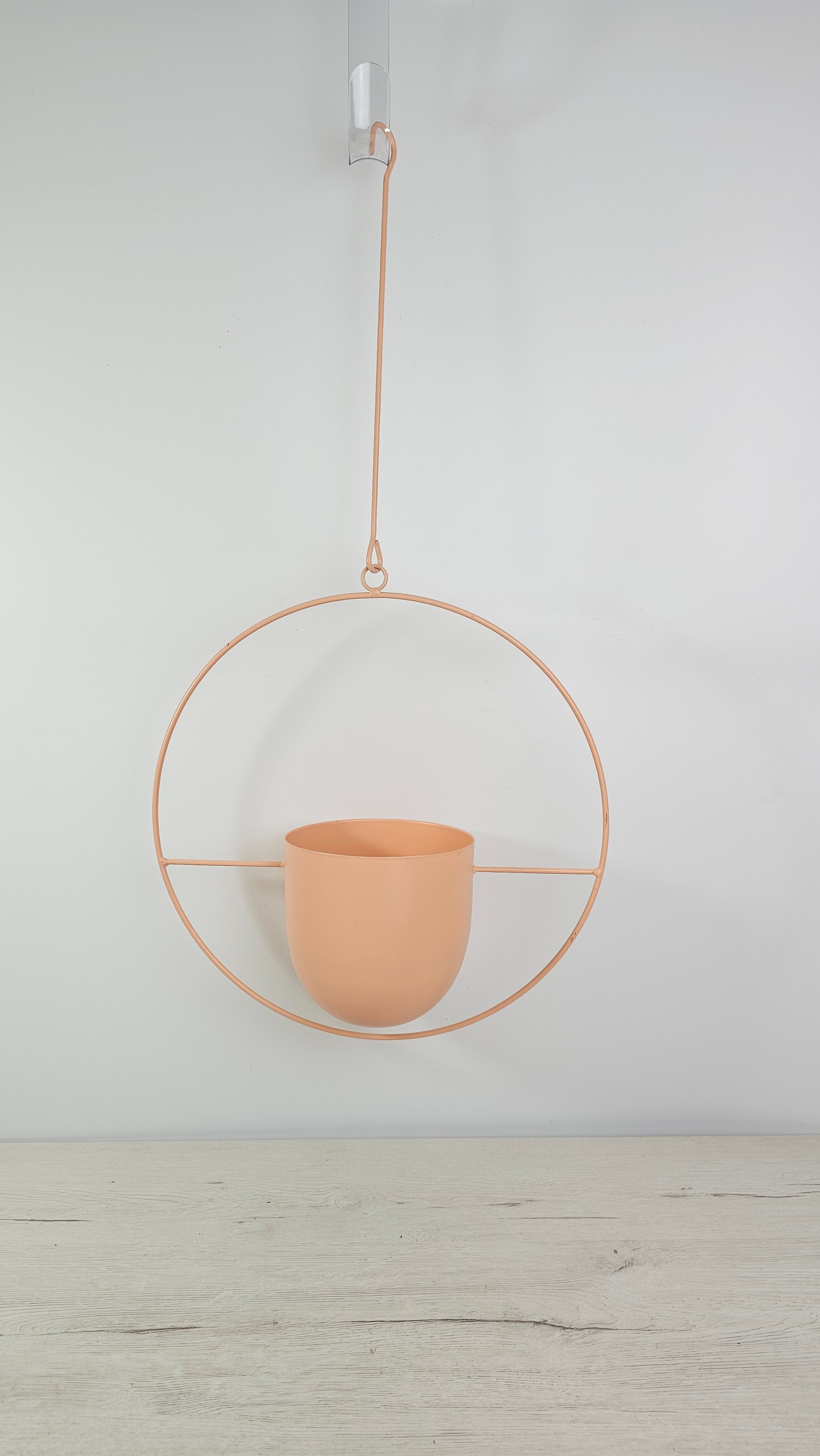 Maceta colgante con aro ideal para plantas colgantes