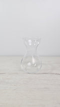 Vaso de cristal para jacintos con forma de reloj de arena para bulbos en agua